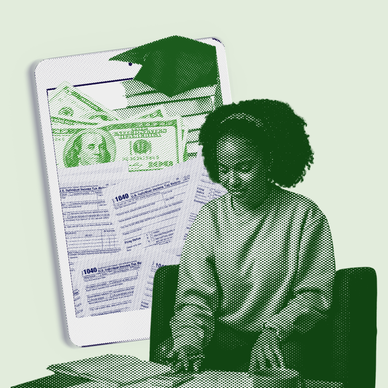 Benefis taks pou moun k ap prete prè elèv ak elèv ak fanmi yo